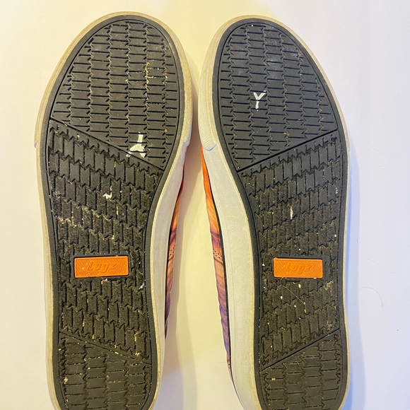 Men’s Lugz tennis shoes size 12 
tropical sunset palm trees Santa Monica design - Picture 3 of 5